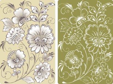 Dekoratif çiçek kompozisyon