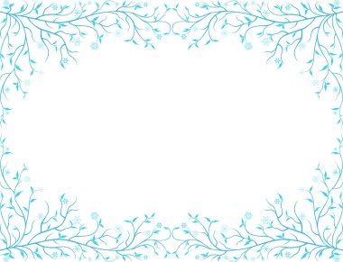 donmuş çerçeve çiçek