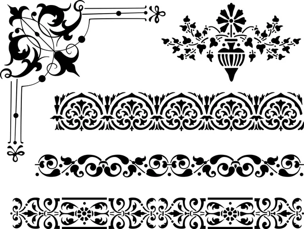 Vintage design elements — Stock Vector