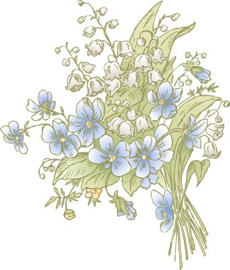 kır çiçekleri nosegay