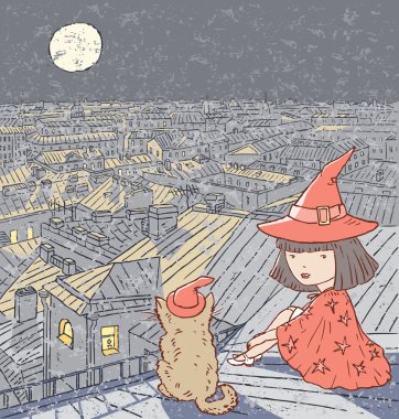 sihirli Cadılar Bayramı gecesi