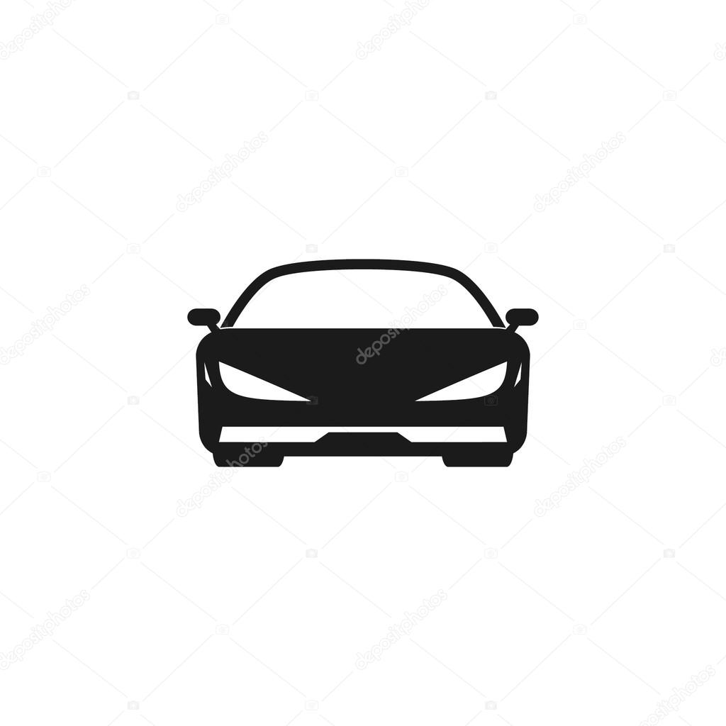 Passenger car vector image
