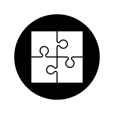 Bulmaca simge vektör grafiği