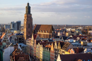 Wroclaw kış akşamları