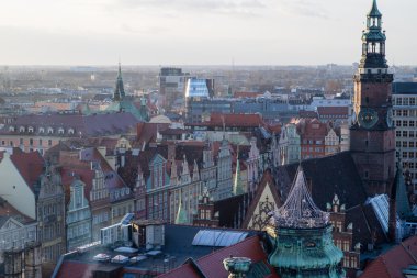 Wroclaw kış akşamları
