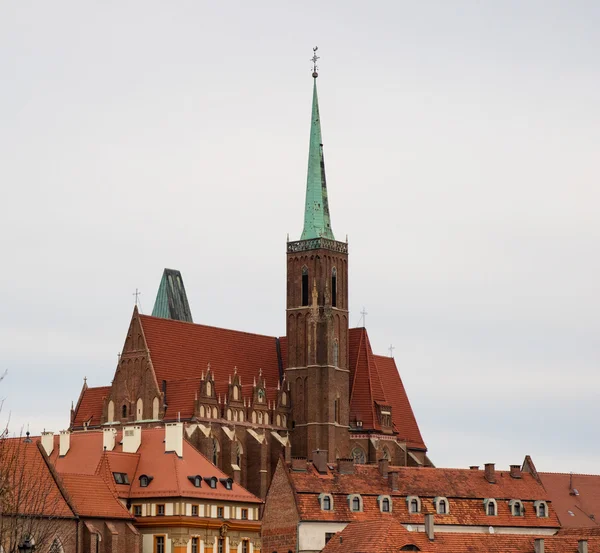 Wroclaw in winter — Stock Photo, Image