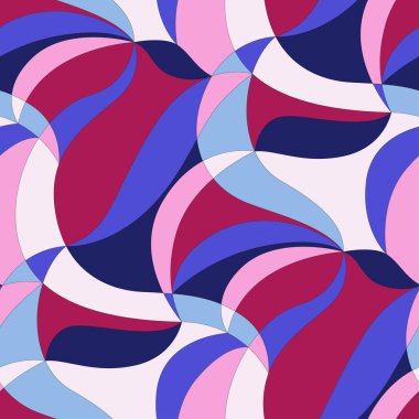 Soyut şablon kusursuz. Kumaş, duvar kağıdı, ambalaj, arkaplan için tasarım.