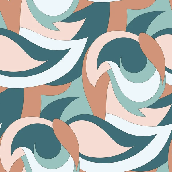 Soyut şablon kusursuz. Kumaş, duvar kağıdı, ambalaj, arkaplan için tasarım.