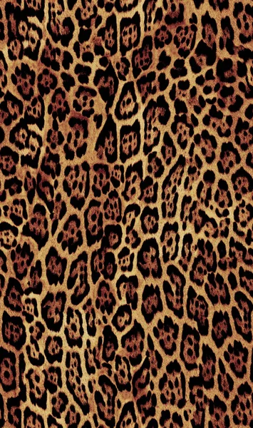 Moda ve tekstil tasarımı için stilize edilmiş leopar deseni