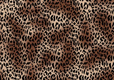 seamless pattern of leopard skin. vector illustration