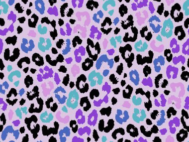 Leopar derisi pürüzsüz desen