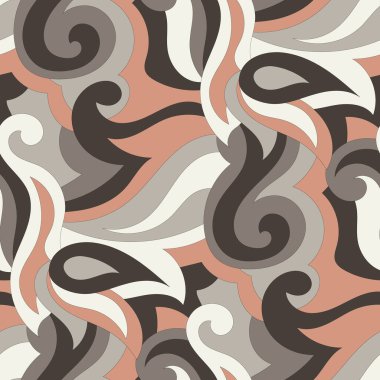 Kusursuz arkaplan deseni soyut geometrik şekiller vektör