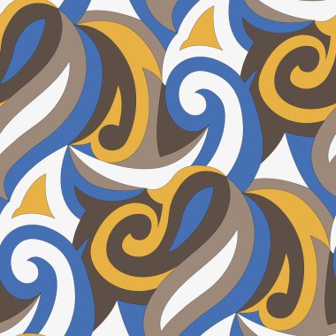 Soyut basit yaprakların kusursuz deseni