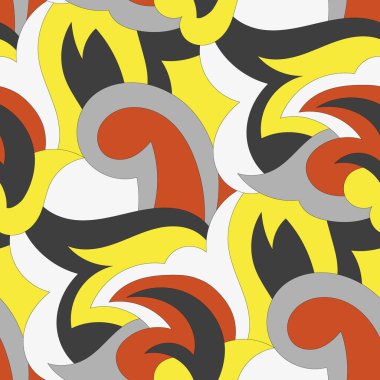 Soyut geometrik dikişsiz desen