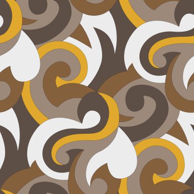 Renkli soyut girdap deseninin vektör çizimi