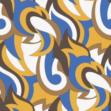 Soyut geometrik renkli seamless modeli, arka plan