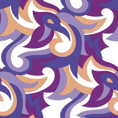 Kesintisiz soyut desen, vektör arka plan