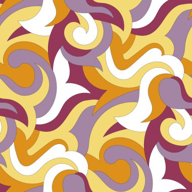 soyut geometrik renk desenli vektör çizimi