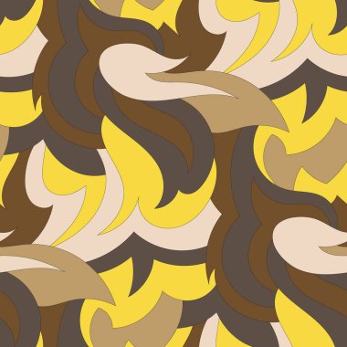 soyut el çizimi şekillerin vektörsüz deseni.