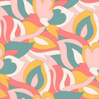 Çiçeksiz desen, tekstil, kumaş, duvar kağıtları için tasarım..