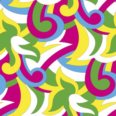 renkli geometrik desen, vektör