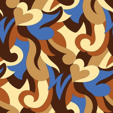 vektör Dikişsiz desen arka plan