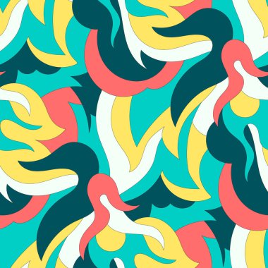 Dekoratif soyut dikişsiz arkaplan