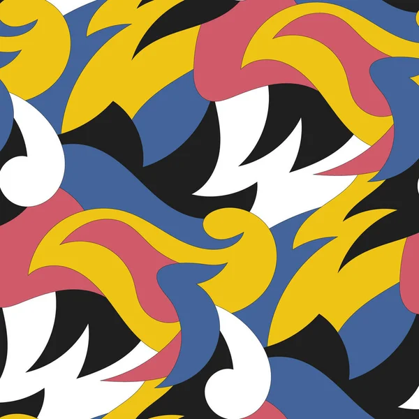 Dekoratif süslemeli kusursuz desen