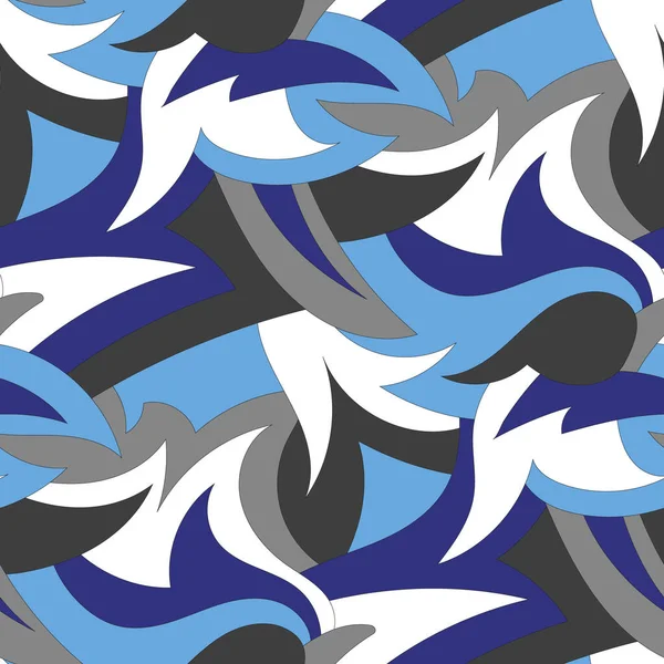 geometrik öğelerle Dikişsiz soyut desen