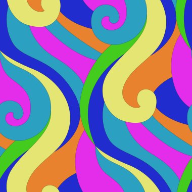 Kusursuz Vektör Soyut Deseni