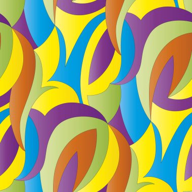 soyut geometrik renk desenli vektör çizimi