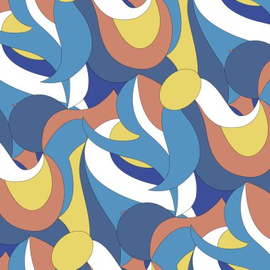 soyut geometrik elementlerin vektörsüz deseni