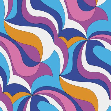 Yüksek moda tekstil tasarımı için kusursuz soyut desen