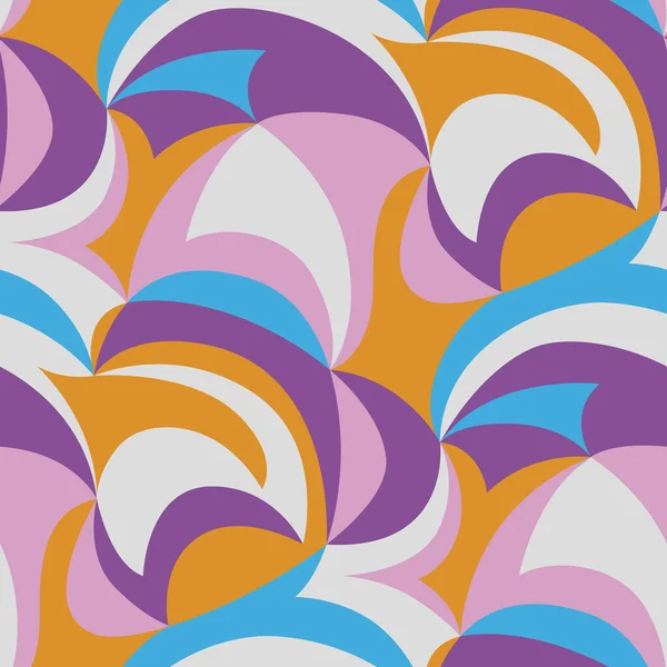 soyut geometrik dikişsiz desen, vektör illüstrasyonu