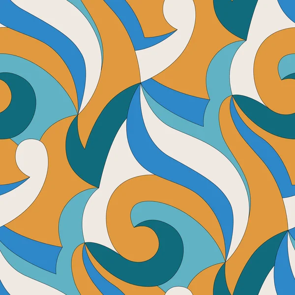 Soyut geometrik Dikişsiz desen vektör çizim