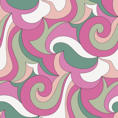 renkli geometrik şekiller pürüzsüz desenler