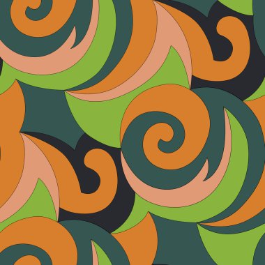 vektör renksiz desen, dalgalar