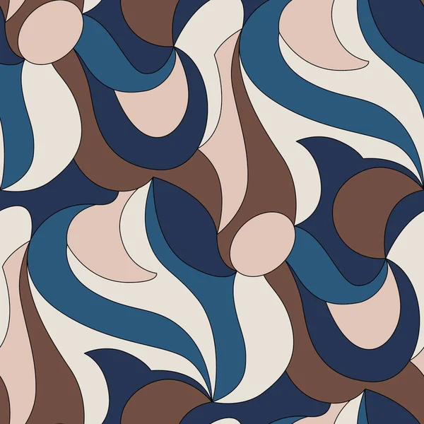 Soyut geometrik şekilli kusursuz desen