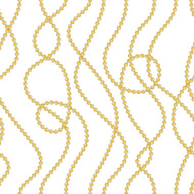 Moda ve tekstil tasarımı için kusursuz zincir deseni
