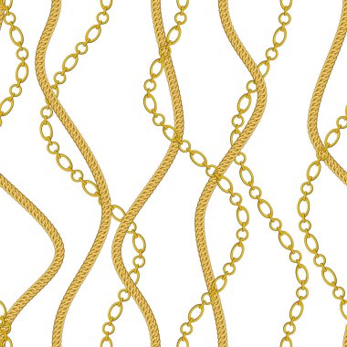 Beyaz arka plan üzerinde izole altın Bileklikler