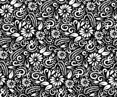 elle çizilmiş çiçek arka plan