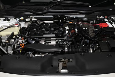 Yeni bir araba motoru detay