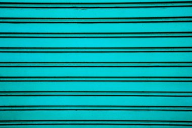 Mavi çelik silindir Panjur kapı arka plan (garaj kapısı ile hor
