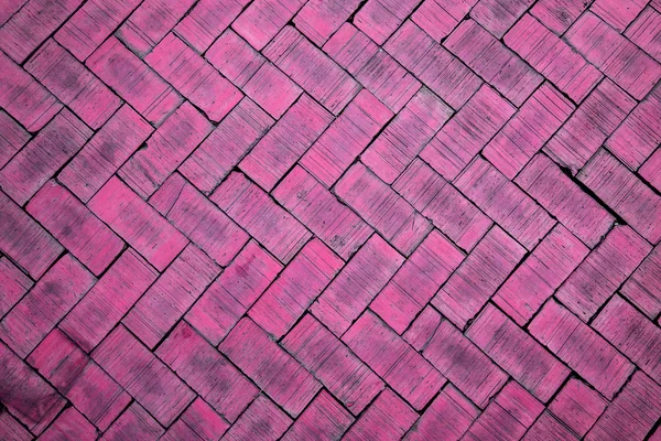 Абстрактный крупный план розового брика (The brick on f — стоковое фото