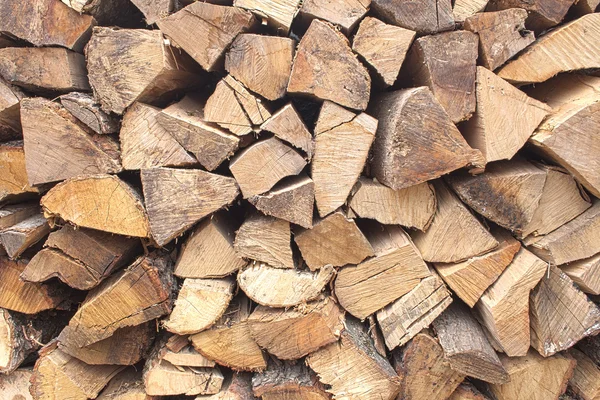 Fundalul lemnului de foc tocat — Fotografie, imagine de stoc