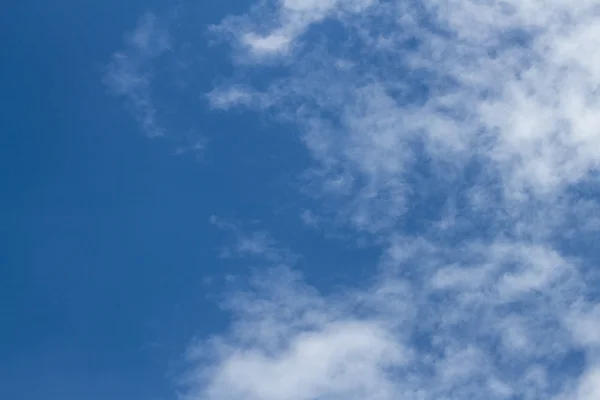 White puffy clouds