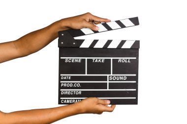 Film izole arka taraftan kayrak
