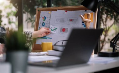 Web cep telefonu ya da bilgisayar için grafik tasarım uygulaması geliştirme. Kullanıcı deneyimi kavramı