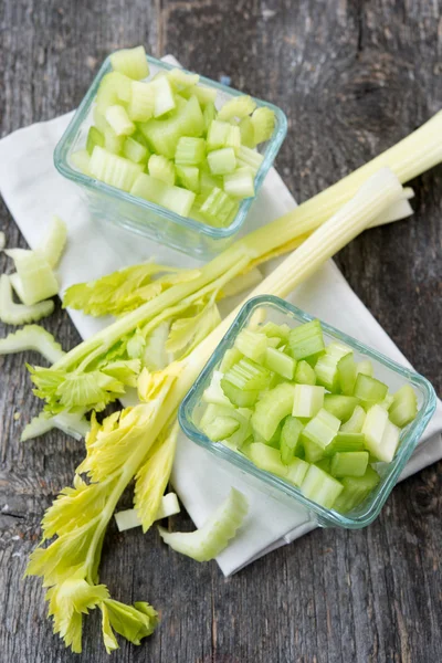 Fresh organic celery