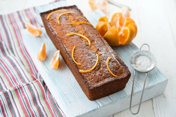 Tasty tangerine cake